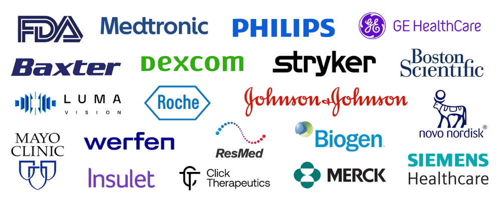 Previous Participants 5th Medical Device Software Development Summit 2025v