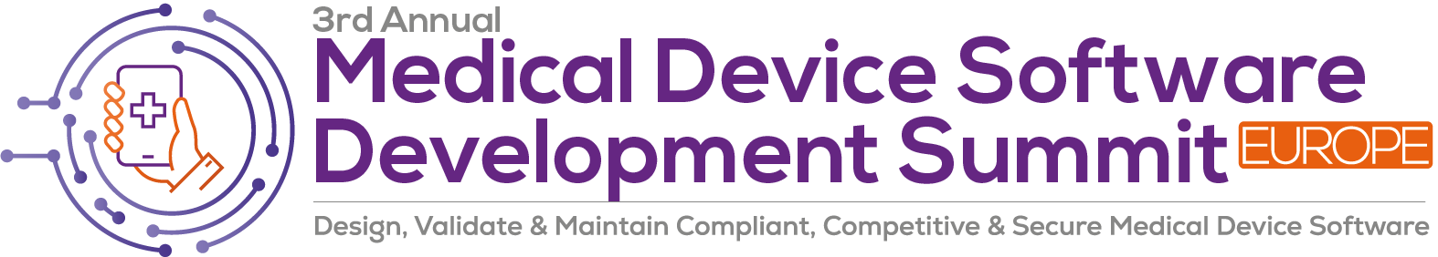 3rd Medical Device Software Development Summit Europe Logo